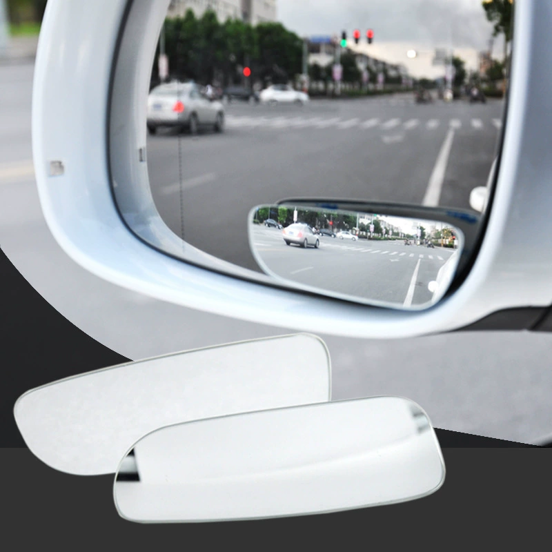 High-definition frameless adjustable car blind spot auxiliary mirror