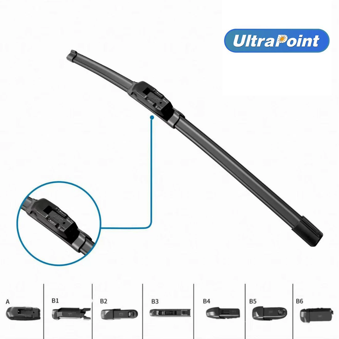 Frameless Multi-functional Wiper Blades (Compatible with 95% of Car Models)